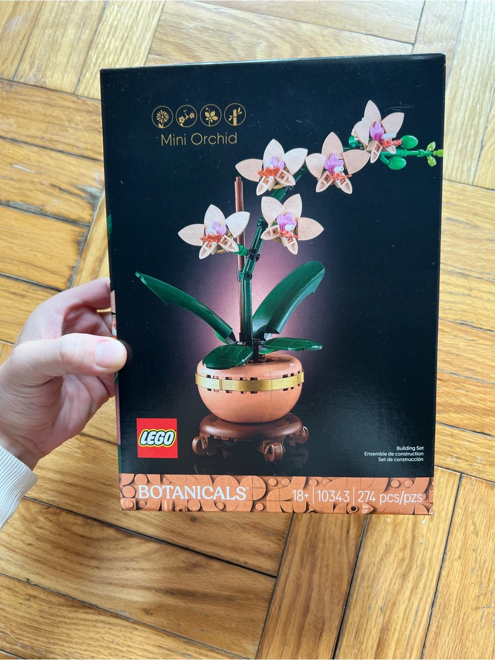 LEGO Pink Orchid Botanicals unopened